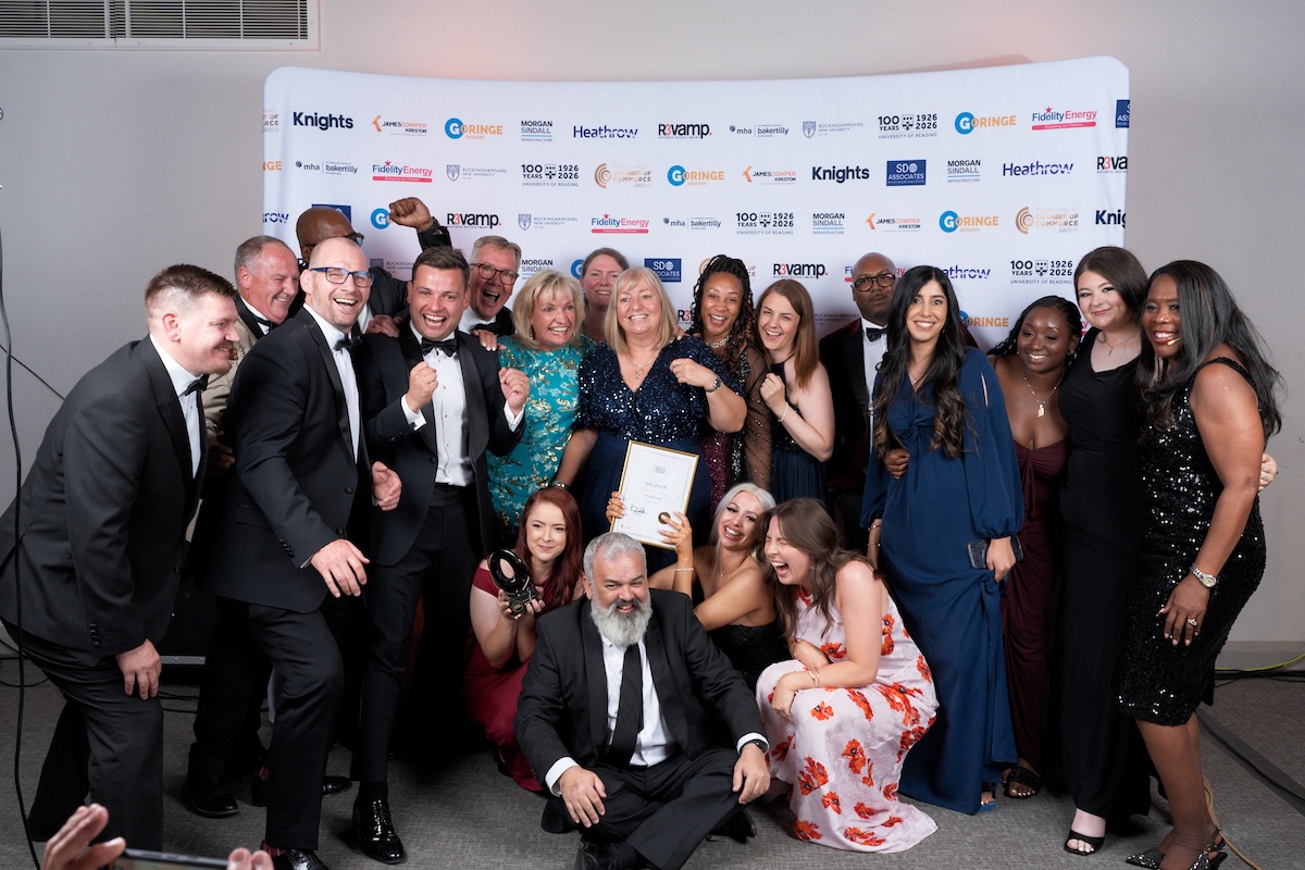 The best businesses in the Thames Valley were celebrated at a glittering ceremony last week, as Thames Valley Chamber of Commerce held its annual Business Awards.