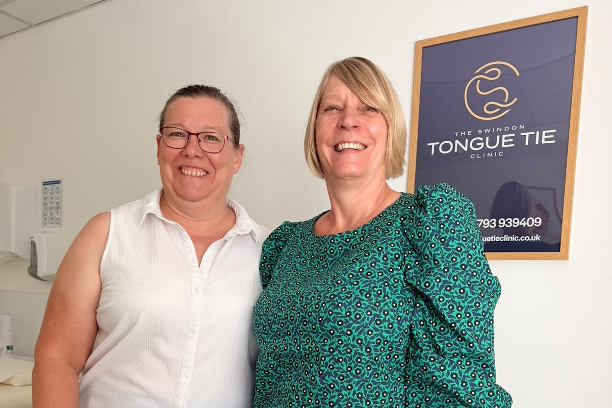 A clinic for tongue-tied babies has opened in at Swindon's Dorcan Business Village.