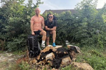 A Swindon estate agent is putting his best foot forward to help raise vital funds for Swindon’s homelessness charity Big Breakfast Plus.