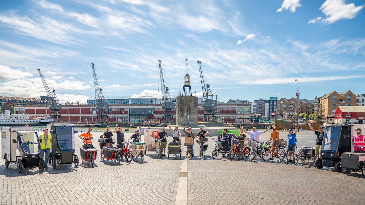 Bristol businesses are being encouraged to take advantage of grant funding covering 50 per cent of the cost of a new cargo bike.