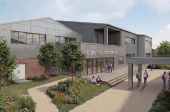 A £5.9 million redevelopment at Wiltshire College & University Centre’s Trowbridge campus will create new state-of-the-art digital and creative art studios and almost double the size of its construction workshops.