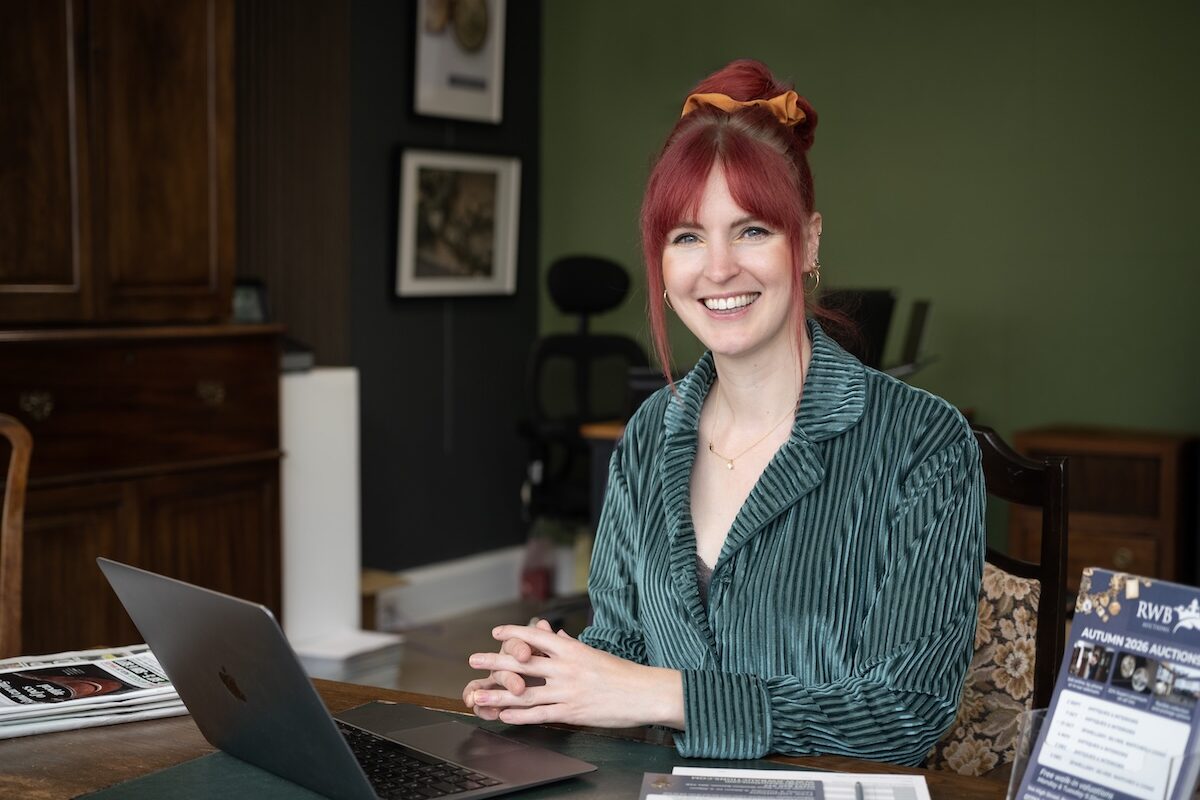 Television antiques expert, auctioneer and jewellery specialist Izzie Balmer has joined the team at RWB Auctions in Royal Wootton Bassett, bringing more than a decade of industry experience to the growing Wiltshire auction house.