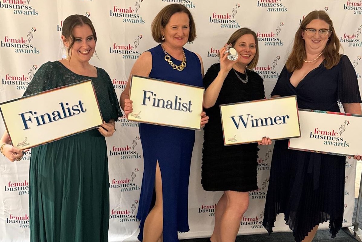 Four Chippenham businesswomen have been recognised at the 2026 Female Business Awards, with gift-wrapping specialist Eve Cale taking home a national title.