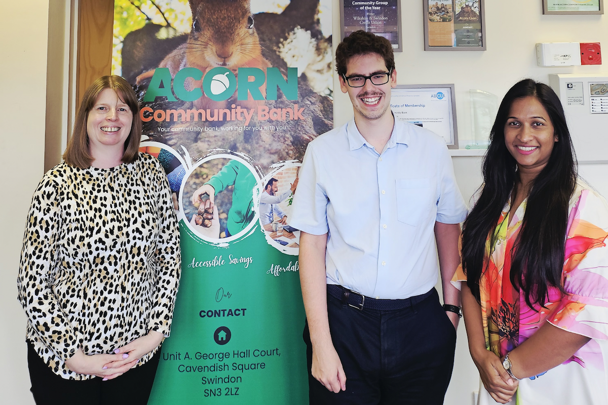 The first ever apprentice hired by social lender Acorn Community Bank have so impressed bosses that he has been made a permanent member of staff.