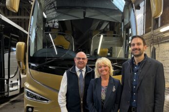 Weston-super-Mare MP Dan Aldridge has visited the headquarters of coach firm Bakers Dolphin’s to hear how rising costs, driver shortages and the shift to zero-emission vehicles are squeezing one of the town’s best-known employers.